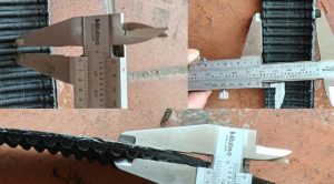 Hướng dẫn đo kích thước để xác định loại dây curoa răng