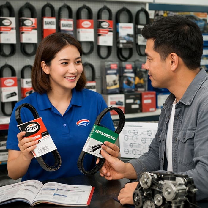 mua dây curoa công nghiệp tại kho hàng